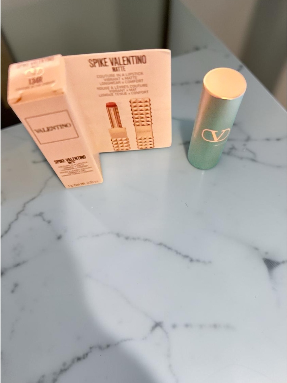 Valentino Beauty Spike Buttery Matte Lipstick - 134R Couture in the Streets BNIB